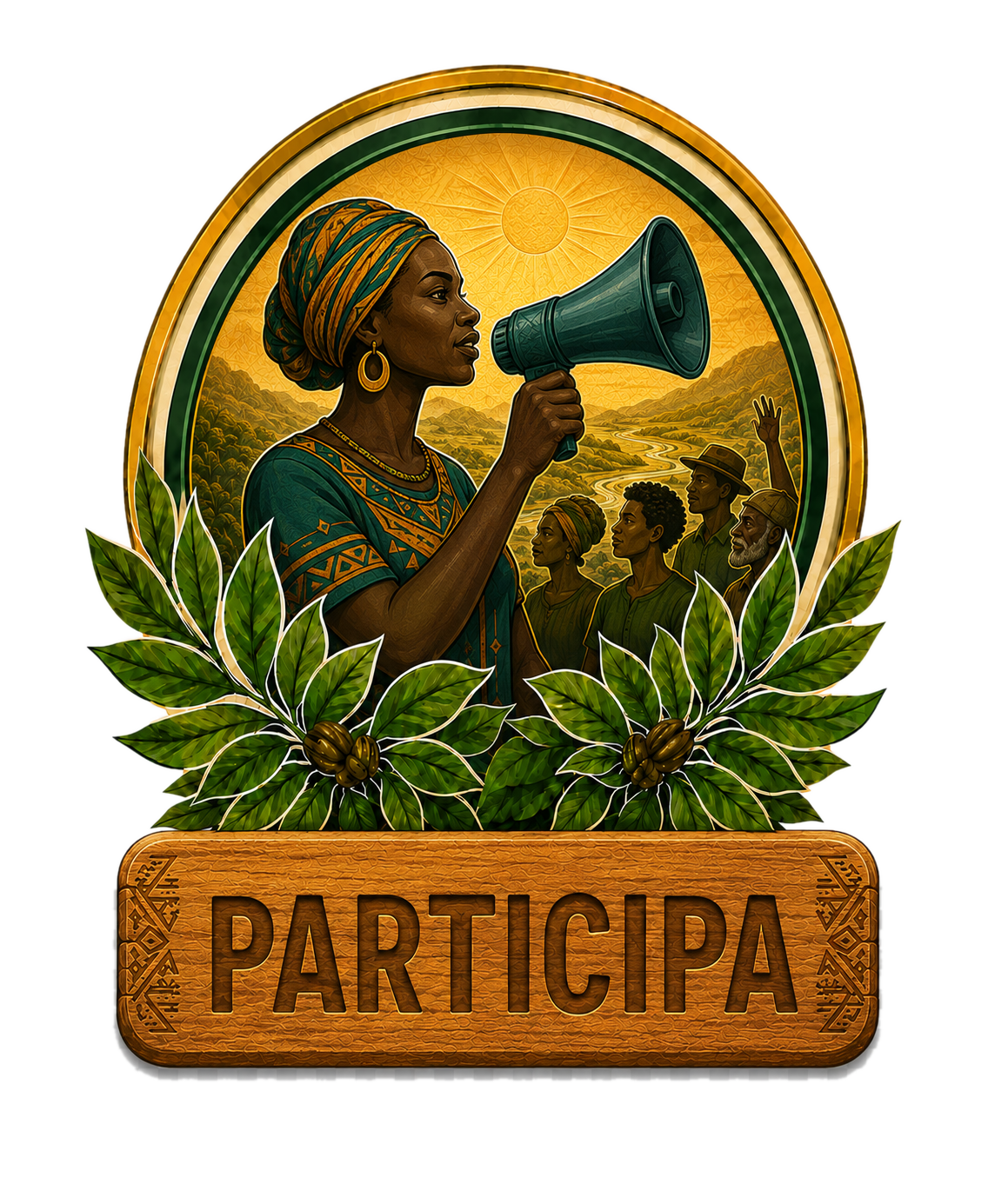 Medallón Participa